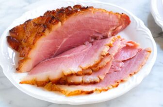 Brown Sugar Honey Glazed Baked Ham Recipe