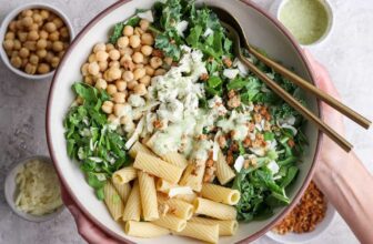 Green Goddess Pasta Salad (Only 6 Ingredients!)